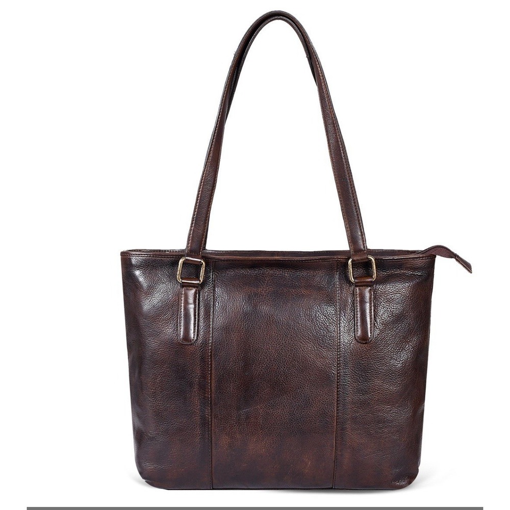 Leather Shoulder Purse For Women- Medium Over The Shoulder Premium 10x14
